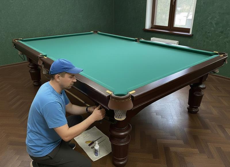 Ремонт бильярдных столов
