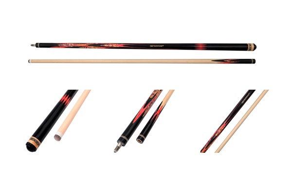 Кий / пирамида 2-pc "Vantex Крокус" (черный граб, корнекап, граб) корона