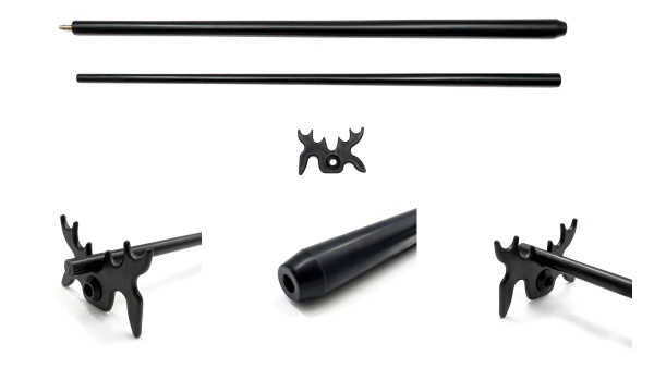 Древко для машинки, разборная и машинка Slip On "Rasson" (145 см)