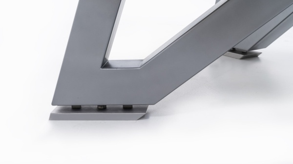 Бильярдный стол для пула "Rasson Wolf" 9 футов (серый, сланец 25 мм) в комплекте с плитой, аксессуары и сукно