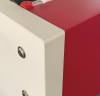Игровой стол - футбол "NineStar Iron Pro ITSF Red"(144х75,5х90)