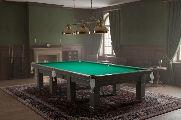 Стол / пирамида "Hardy" (12 футов, 8 ног, 45мм сланец) эмаль RAL 7003