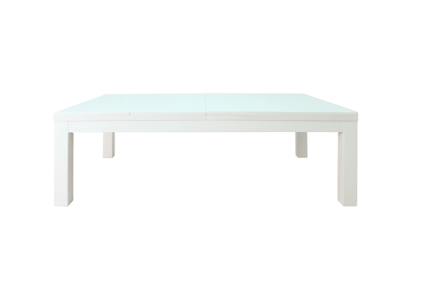 Бильярдный стол для пула "Penelope" 7 ф (белый) с плитой, со столешницей