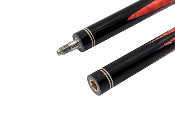 Кий / пирамида 2-pc "Vantex Крокус" (черный граб, корнекап, граб) корона