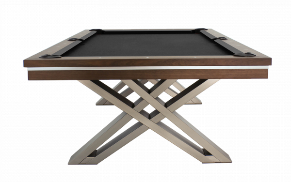 Бильярдный стол для пула RASSON "Pierce" 8 футов (коричневый) с плитой, со столешницей